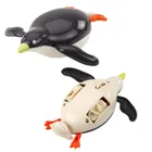 Lean Toys, nakręcany pingwinek, zabawka do kąpieli, 1 szt.