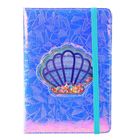 Lean Toys, notatnik A5, 70 kartek, linia, Muszla z konfetti