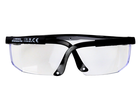 Lean Toys, okulary ochronne, regulacja ramion, czarne