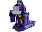 Lean Toys, Optimus Prime, pojazd, robot transformujący, niebieski