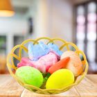 Lean Toys, ozdoby wielkanocne w koszyczku, 6 szt.