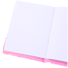 Lean Toys, pluszowy notatnik, A5, linie, jednorożec, 1 szt.