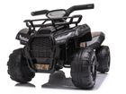 Lean Toys, Quad, pojazd na akumulator, czarny