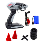 Lean Toys, samochód wyścigowy, pojazd zdalnie sterowany, czarny, 30km/h, 1:16