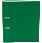 Lean Toys, segregator A4, 75 mm, zielony