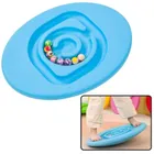 Lean Toys, sensoryczna deska równoważąca, piłeczki kauczukowe, niebieska, 5 szt.