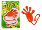 Lean Toys, slime, lepka rączka, pomarańczowa