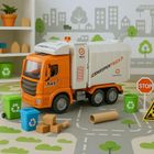 Lean Toys, śmieciarka miejska, pojazd interaktywny