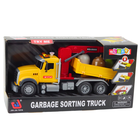 Lean Toys, śmieciarka, pojazd do sortowania odpadów