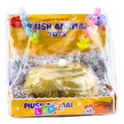 Lean Toys, śpiący labrador na poduszce, maskotka