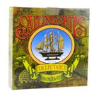 Lean Toys, Statek Żaglowiec, model do sklejania, biało-niebieski, 33-31 cm