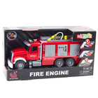 Lean Toys, straż pożarna, pojazd interaktywny, czerwony, 1:14