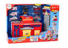 Lean Toys, straż pożarna z samochodami, zestaw pojazdów, 6 szt.