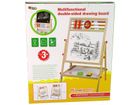 Lean Toys, tablica do rysowania edukacyjna, 2w1, drewniana