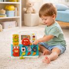Lean Toys, tablica manipulacyjna, zabawka interaktywna, książka, 16 elementów