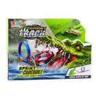 Lean Toys, Tor samochodowy z katapultą i krokodylem