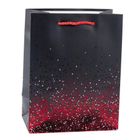 Lean Toys, torba prezentowa błyszczący gradient kropki, 23-18-10,5 cm, 1 szt.