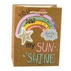 Lean Toys, torba prezentowa papierowa kolorowe motywy, 23-18-10,5 cm, 1 szt.