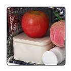 Lean Toys, torba termiczna, izolacyjna, śniadaniowa, różowa, 24 cm