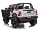 Lean Toys, Toyota Hilux, pojazd na akumulator, biały