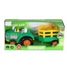 Lean Toys, traktor farmerski, pojazd interaktywny