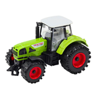 Lean Toys, traktor, pojazd rolniczy z przyczepką, zielony