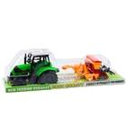 Lean Toys, traktor z siewnikiem, pojazd rolniczy
