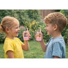 Lean Toys, walkie-talkie z wideo rozmową, różowe