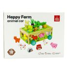 Lean Toys, Wesoła farma, drewniany sorter magnetyczny