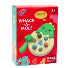 Lean Toys, whack-a-mole, wbijanka, gra zrecznościowa, zielony dinozaur