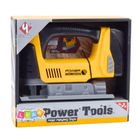 Lean Toys, wyrzynarka, ze światłem, LED, żółta