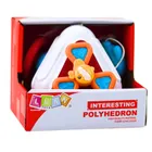Lean Toys, zabawka sensoryczna, kostka manipulacyjna, 5w1