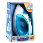 Lean Toys, żelazko z dźwiękiem, niebieskie