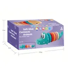 Lean Toys, zestaw edukacyjny dla malucha, krokodyl