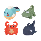 Lean Toys, zestaw zabawek do kąpieli, 12 szt.