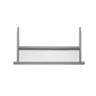 Leander, Luna, łóżeczko dziecięce, szare/dębowe