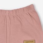 Legginsy dziewczęce, różowe, Lagarto Verde