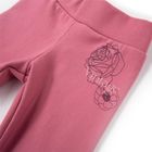 Legginsy dziewczęce, różowe, Vintage, Eevi