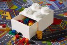 LEGO, Brick 4, pojemnik klocek z szufladą, biały