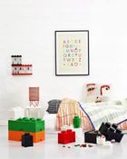 LEGO, Brick 8, pojemnik klocek, czarny