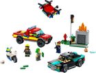 LEGO City, Akcja strażacka i policyjny pościg, 60319