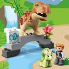 LEGO DUPLO Jurassic World, Ucieczka tyranozaura i triceratopsa, 10939