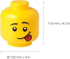 LEGO, mała głowa, silly boy, pojemnik do przechowywania, rozmiar XS, 0,36l