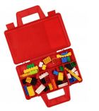 LEGO, mały pojemnik do sortowania klocków, niebieski
