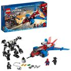 LEGO Marvel Super Heroes, Pajęczy odrzutowiec kontra mech Venoma, 76150