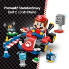 LEGO Super Mario, Mario Kart - Interaktywna figurka LEGO Mario i Standard Kart, 72043