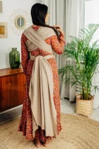 LennyLamb, chusta do noszenia dzieci, elastyczna, Nude Beige