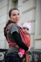 LennyLamb, Tropikana, chusta tkana do noszenia dzieci, bawełna, rozmiar M