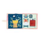 Lilliputiens, Jednorożec Lena, Strażniczka snów, książeczka aktywizująca z mini przytulanką, 18m+