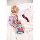 Lilliputiens, Jeżyk Leon, Emocje, książeczka aktywizująca z mini pacynkami, 18m+